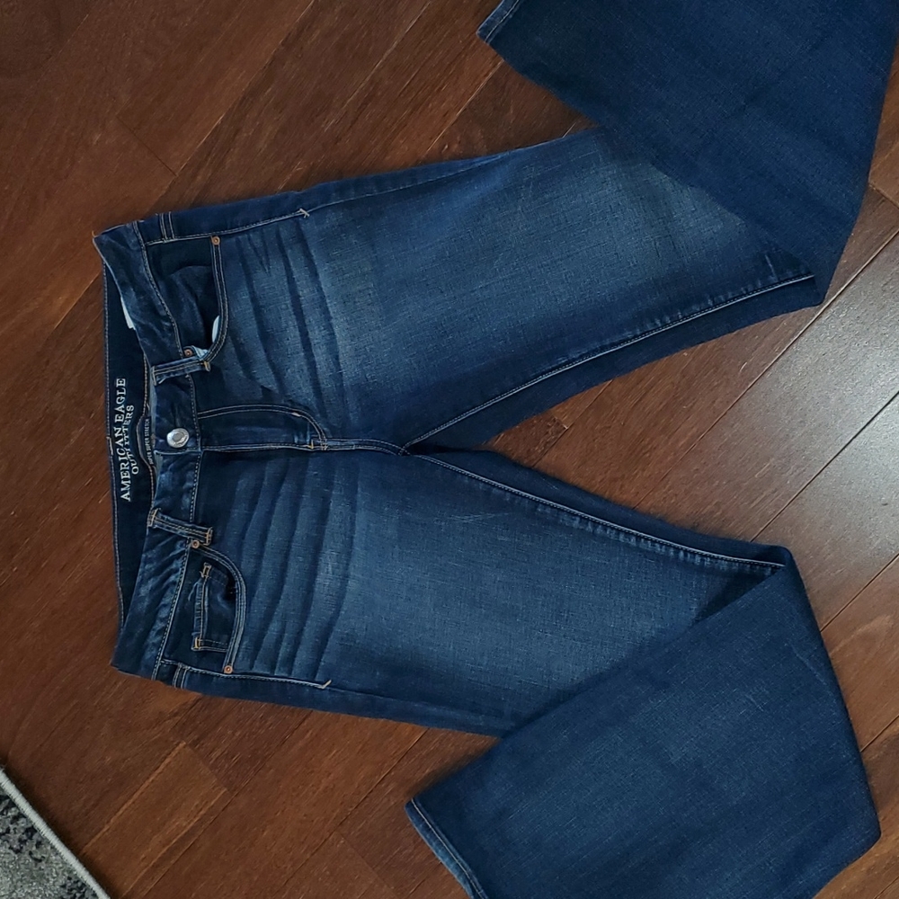 American Eagle Super Stretch Flare Denims - Picture 2 of 5